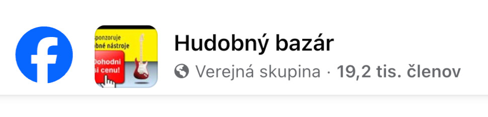 Hudobný Bazár Facebook